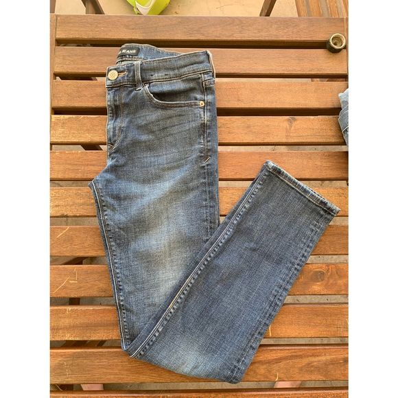 EXPRESS denim mid rise jeans